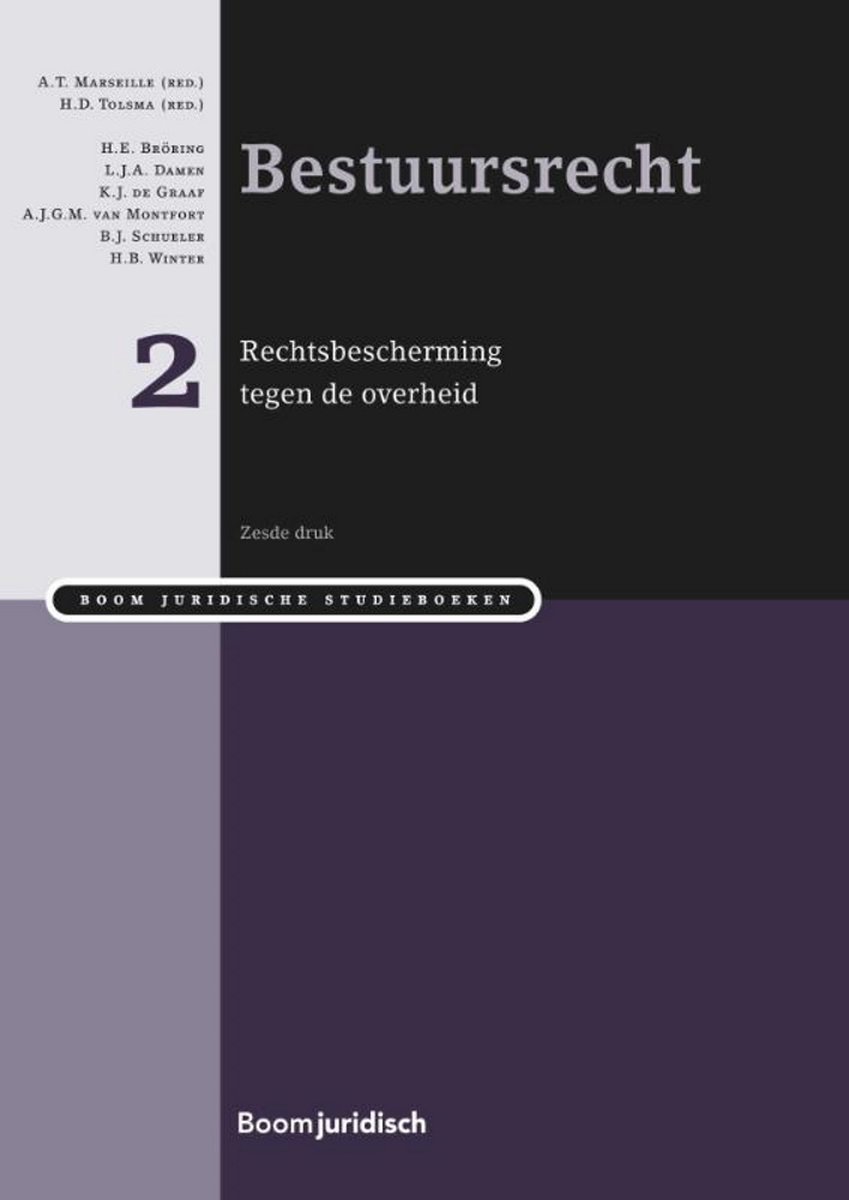 Boom Juridische studieboeken - Bestuursrecht deel 2 Top Merken Winkel